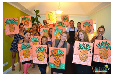 PAINT. SIP. MINGLE. and HAVE FUN! Inset
